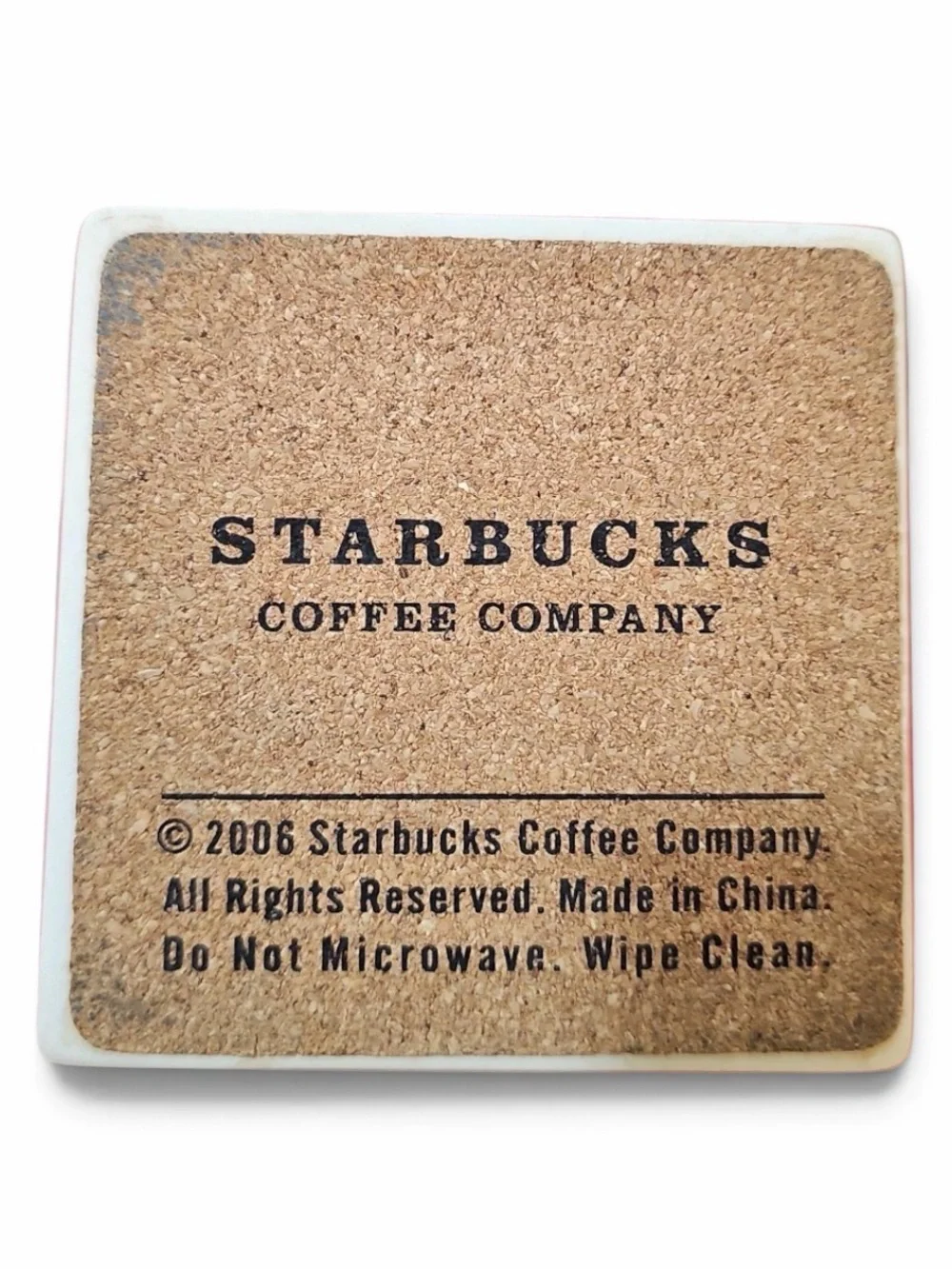 Starbucks 2006 Sumatra Tiger Decorative Tile Coaster